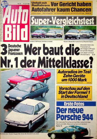 Auto Bild 29/1988