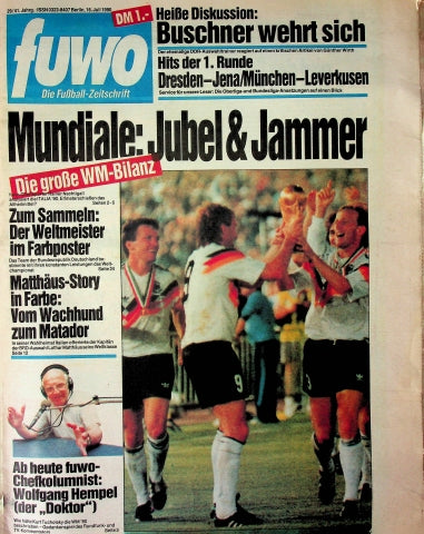Fuwo Fussballwoche 29/1990