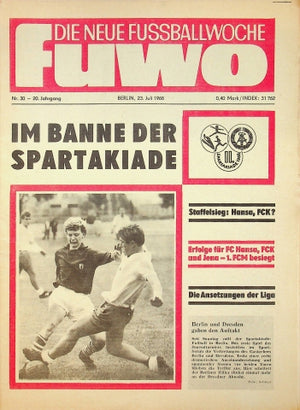 Fuwo Fussballwoche 30/1968