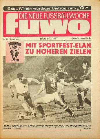 Fuwo Fussballwoche 30/1969