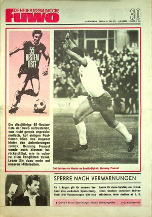 Fuwo Fussballwoche 30/1971