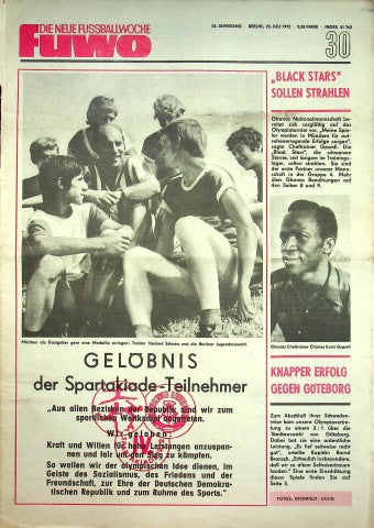 Fuwo Fussballwoche 30/1972