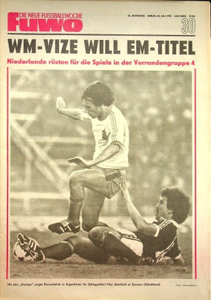 Fuwo Fussballwoche 30/1978