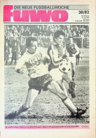 Fuwo Fussballwoche 30/1982
