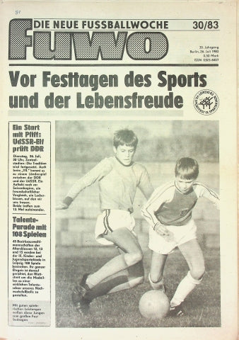 Fuwo Fussballwoche 30/1983