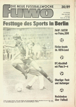 Fuwo Fussballwoche 30/1989