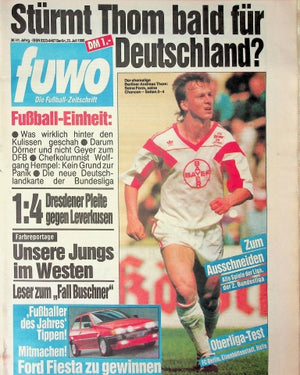 Fuwo Fussballwoche 30/1990