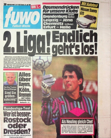 Fuwo Fussballwoche 30/1991