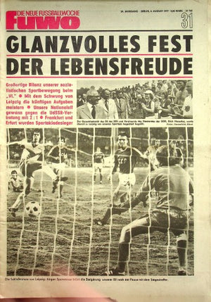 Fuwo Fussballwoche 31/1977