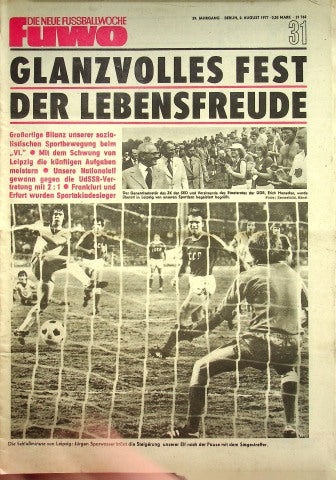 Fuwo Fussballwoche 31/1977