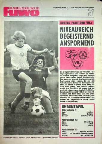 Fuwo Fussballwoche 31/1979