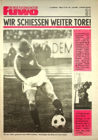 Fuwo Fussballwoche 31/1980