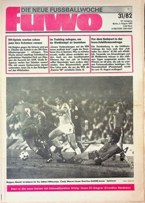 Fuwo Fussballwoche 31/1982