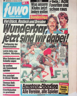 Fuwo Fussballwoche 31/1991