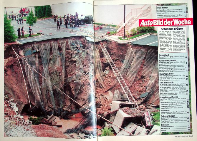 Inhaltsverzeichnis Auto Bild 31/1993