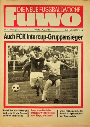 Fuwo Fussballwoche 32/1968