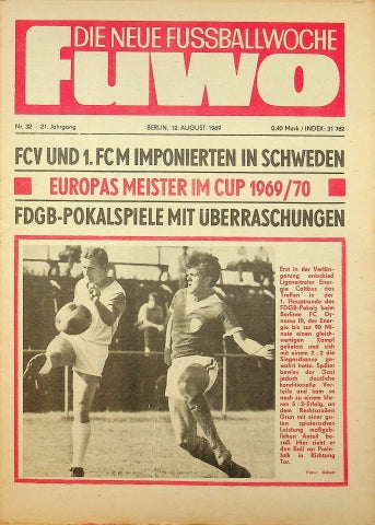 Fuwo Fussballwoche 32/1969