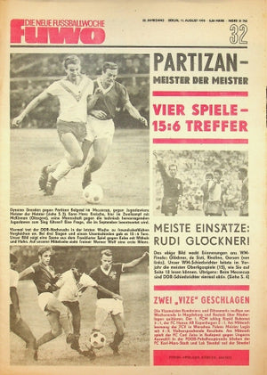 Fuwo Fussballwoche 32/1970