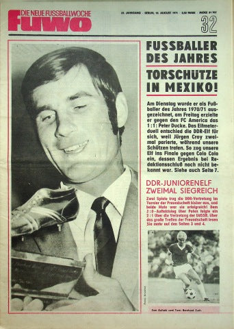 Fuwo Fussballwoche 32/1971