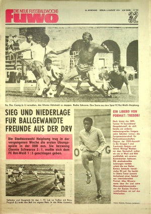 Fuwo Fussballwoche 32/1974