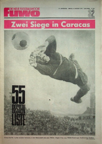 Fuwo Fussballwoche 32/1975
