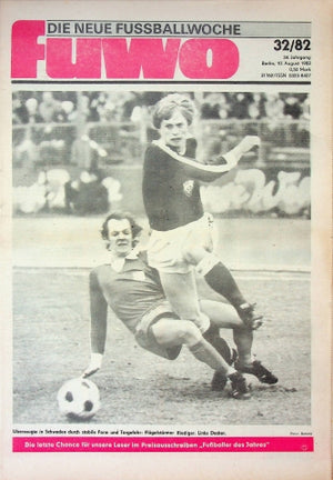 Fuwo Fussballwoche 32/1982