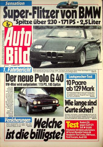 Auto Bild 32/1986
