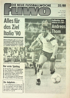 Fuwo Fussballwoche 32/1988