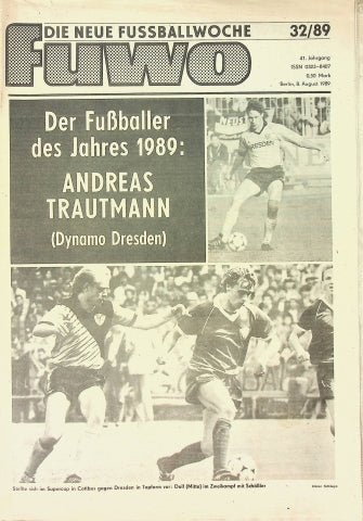 Fuwo Fussballwoche 32/1989