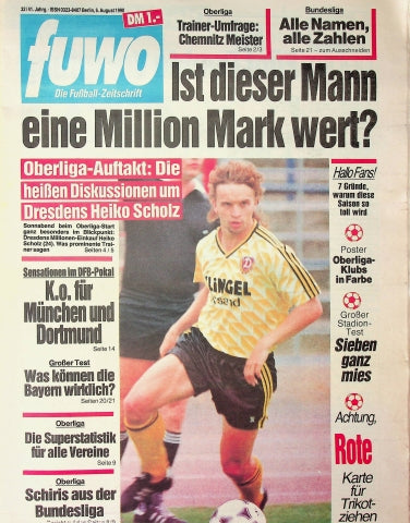 Fuwo Fussballwoche 32/1990