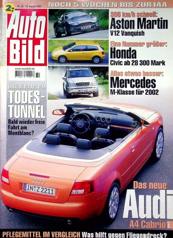 Auto Bild 32/2001