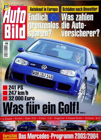 Auto Bild 32/2002
