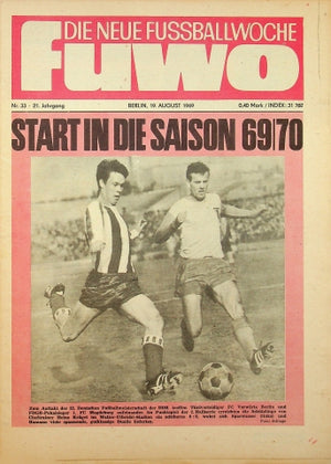 Fuwo Fussballwoche 33/1969