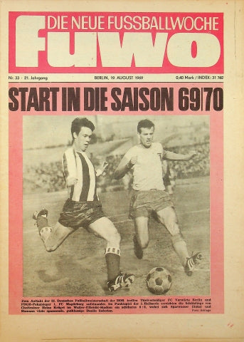 Fuwo Fussballwoche 33/1969