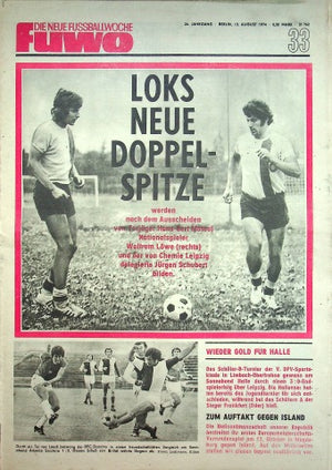 Fuwo Fussballwoche 33/1974