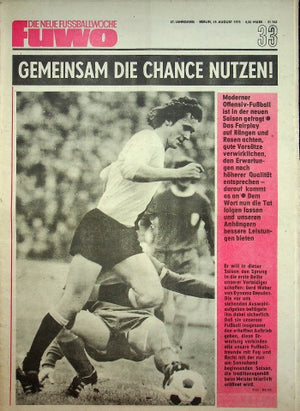 Fuwo Fussballwoche 33/1975