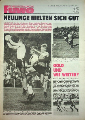 Fuwo Fussballwoche 33/1976