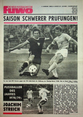 Fuwo Fussballwoche 33/1979