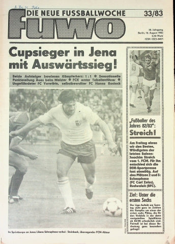 Fuwo Fussballwoche 33/1983