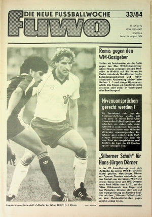 Fuwo Fussballwoche 33/1984