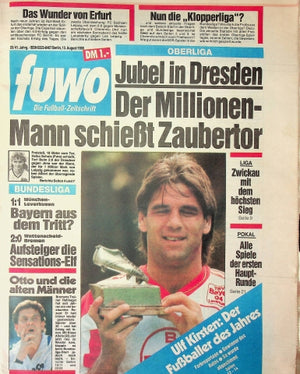 Fuwo Fussballwoche 33/1990