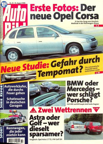 Auto Bild 33/1998