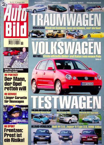 Auto Bild 33/2001
