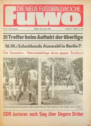 Fuwo Fussballwoche 34/1968