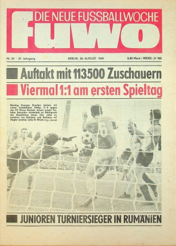 Fuwo Fussballwoche 34/1969
