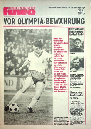 Fuwo Fussballwoche 34/1972