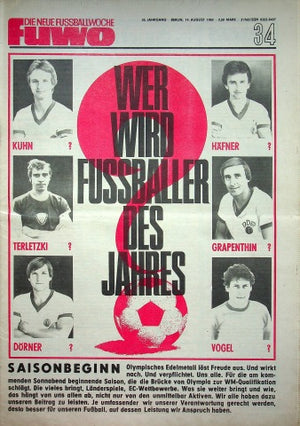 Fuwo Fussballwoche 34/1980