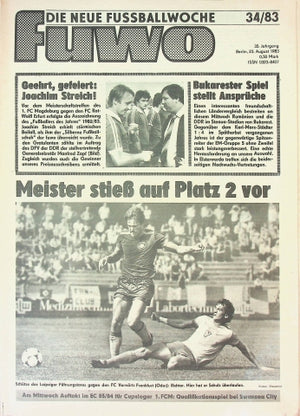 Fuwo Fussballwoche 34/1983