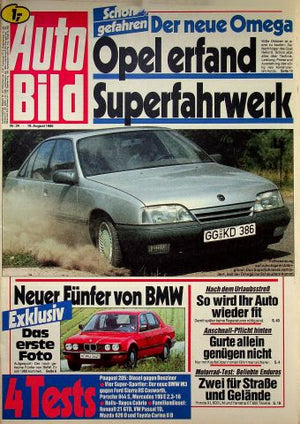 Auto Bild 34/1986