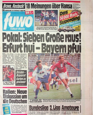 Fuwo Fussballwoche 34/1991